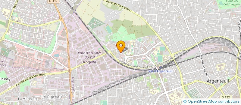 localisation de l'entreprise 814 461 810   LE PLESSIS-BOUCHARD