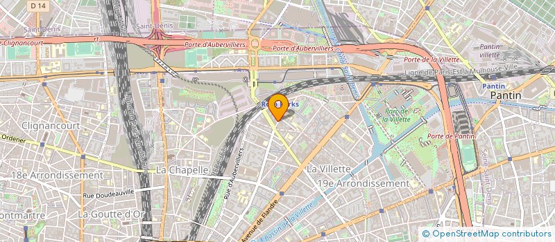 localisation de l'entreprise 814 470 423   LES LILAS