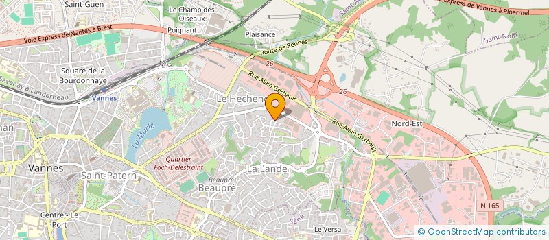 localisation de l'entreprise 814 481 669  à VANNES