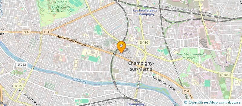 localisation de l'entreprise 814 487 765 à CHAMPIGNY-SUR-MARNE