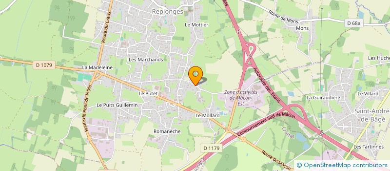 localisation de l'entreprise 814 488 821 à REPLONGES