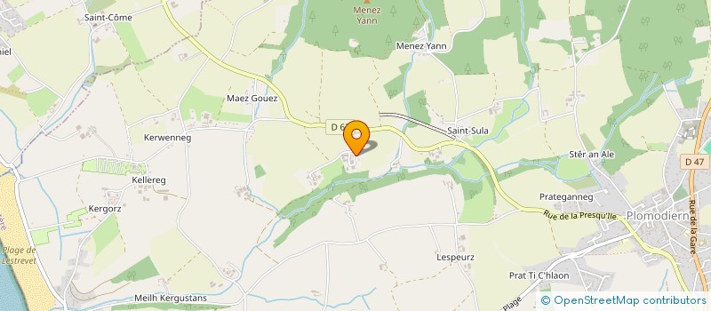 localisation de l'entreprise 814 493 847  à PLOMODIERN