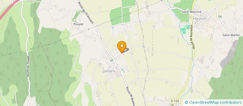 localisation de l'entreprise 814 500 815   JAILLANS