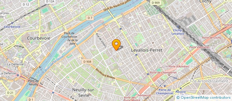 localisation de l'entreprise 814 522 199 à LEVALLOIS-PERRET