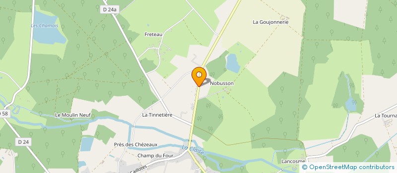 localisation de l'entreprise 814 581 476 à CHATEAUROUX