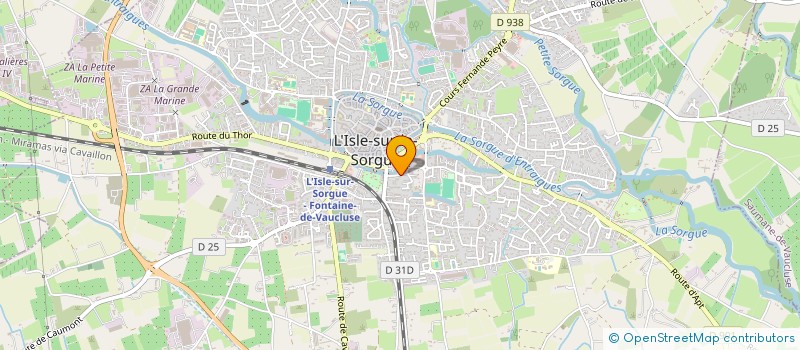 localisation de l'entreprise 814 581 807   L'ISLE-SUR-LA-SORGUE