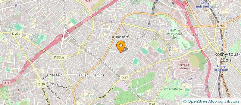 localisation de l'entreprise 814 582 987 à MONTREUIL