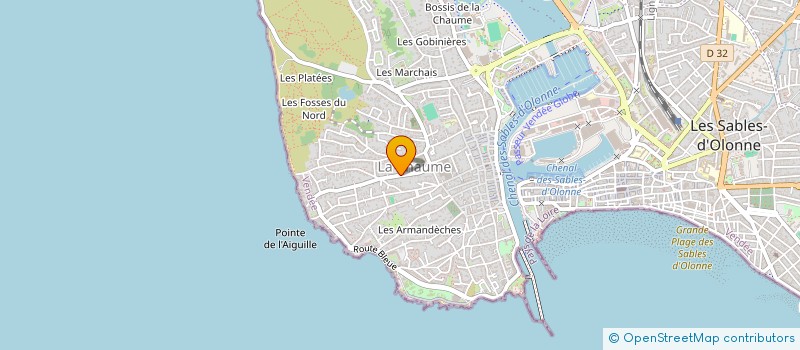 localisation de l'entreprise 814 583 886  à LES SABLES D'OLONNE