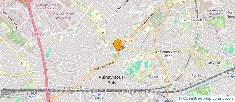 localisation de l'entreprise 814 593 810 à AULNAY-SOUS-BOIS