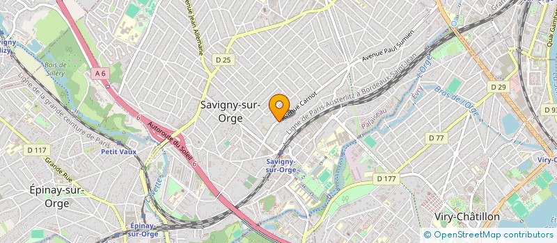 localisation de l'entreprise 814 594 305 à SAVIGNY-SUR-ORGE