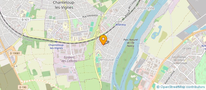 localisation de l'entreprise 814 594 933   ANDRESY