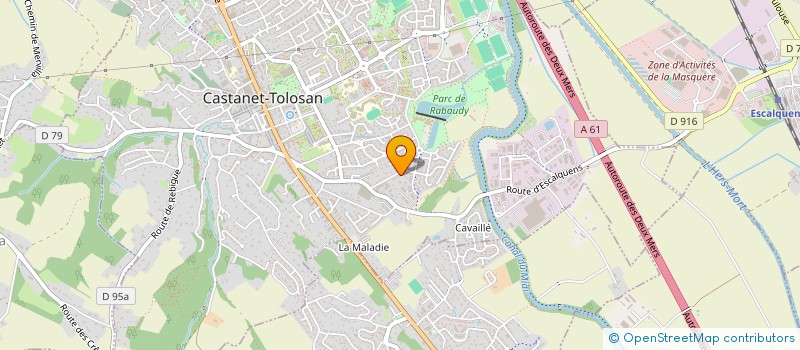 localisation de l'entreprise 814 602 504  à CASTANET-TOLOSAN
