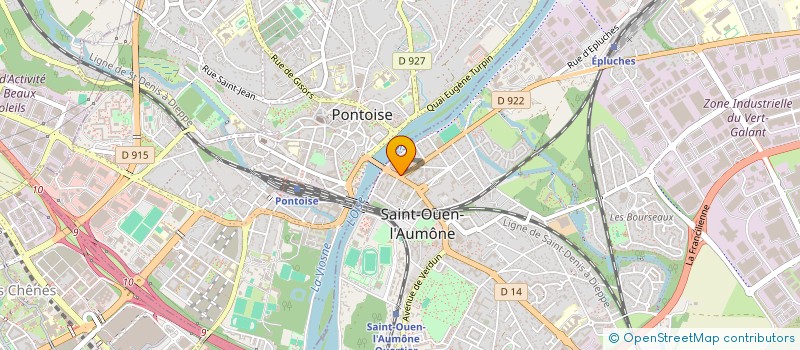 localisation de l'entreprise 814 607 453  à BOIS-COLOMBES