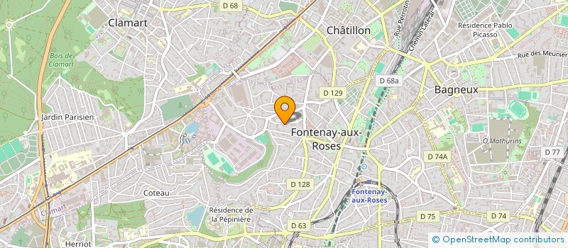 localisation de l'entreprise 814 636 601  à FONTENAY-AUX-ROSES