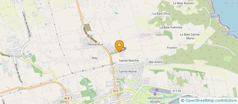 localisation de l'entreprise 814 643 946 à SAINT-FRANCOIS