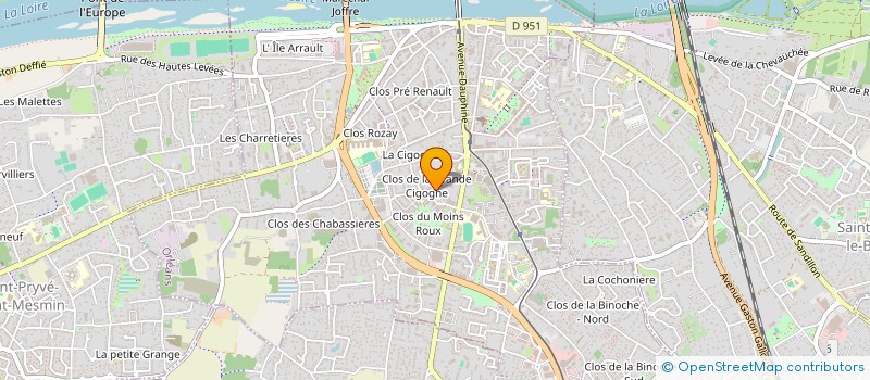 localisation de l'entreprise 814 689 709 à SAINT-JEAN-LE-BLANC