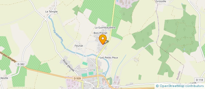 localisation de l'entreprise 814 694 873 à ROUILLAC