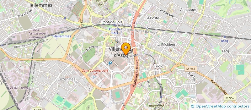 localisation de l'entreprise 814 718 193  à VILLENEUVE-D'ASCQ