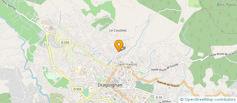 localisation de l'entreprise 814 724 860   DRAGUIGNAN