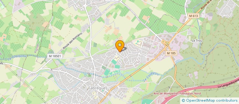 localisation de l'entreprise 814 749 297   FABREGUES