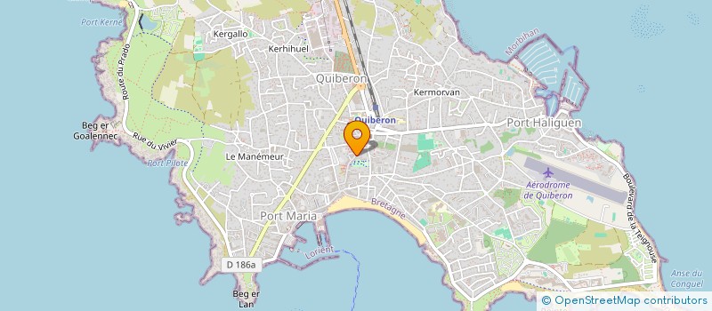 localisation de l'entreprise 814 772 794   QUIBERON