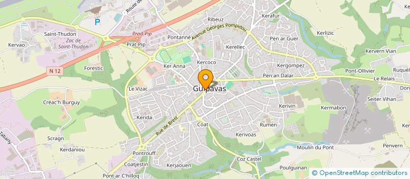 localisation de l'entreprise 814 783 163  à BREST