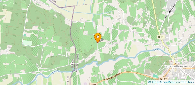 localisation de l'entreprise 814 792 545   SUZE-LA-ROUSSE