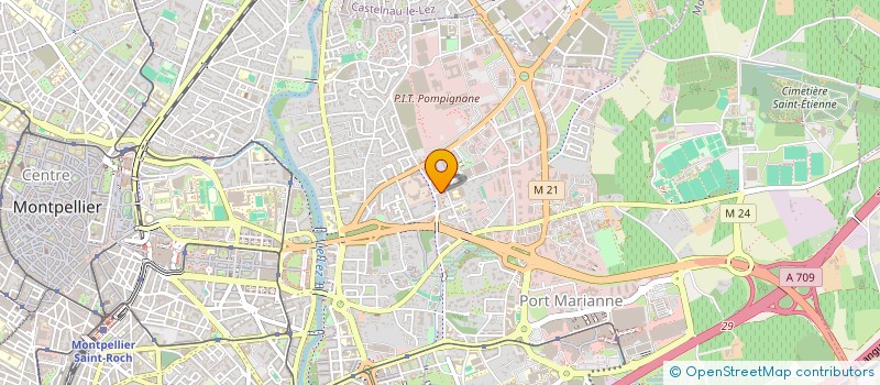 localisation de l'entreprise 814 802 161 à MONTPELLIER