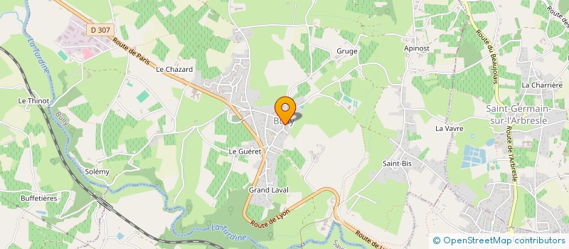 localisation de l'entreprise 814 830 881   BULLY