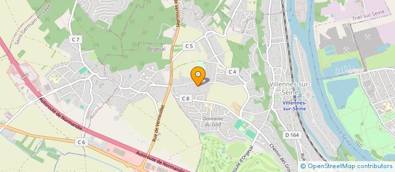 localisation de l'entreprise 814 849 642   VILLENNES-SUR-SEINE