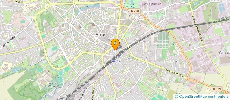 localisation de l'entreprise 814 858 783  à ARRAS