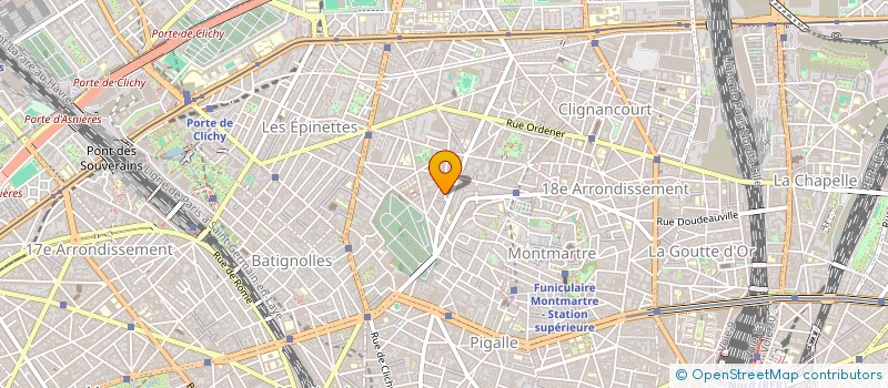 localisation de l'entreprise 814 863 122 à CLICHY