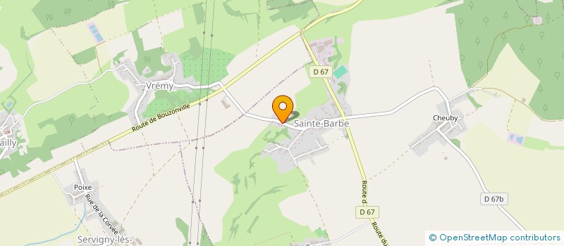 localisation de l'entreprise 814 868 287   SAINTE-BARBE