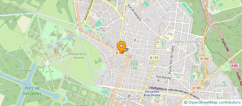 localisation de l'entreprise 814 870 036   LE CHESNAY-ROCQUENCOURT