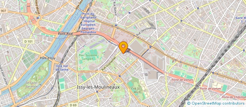 localisation de l'entreprise 814 870 838 à ISSY-LES-MOULINEAUX