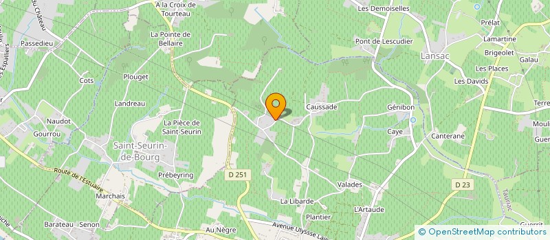 localisation de l'entreprise 814 878 633   BOURG