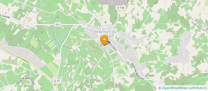 localisation de l'entreprise 814 918 512 à CARPENTRAS