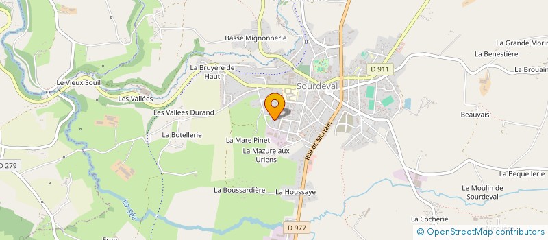 localisation de l'entreprise 814 949 079   SOURDEVAL