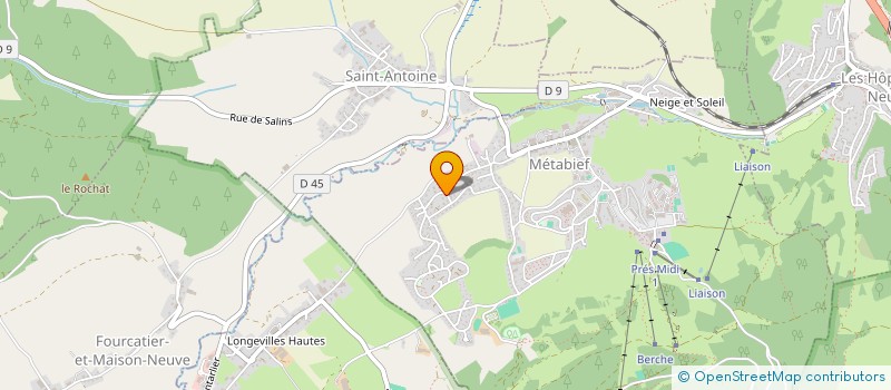 localisation de l'entreprise 814 950 754   METABIEF