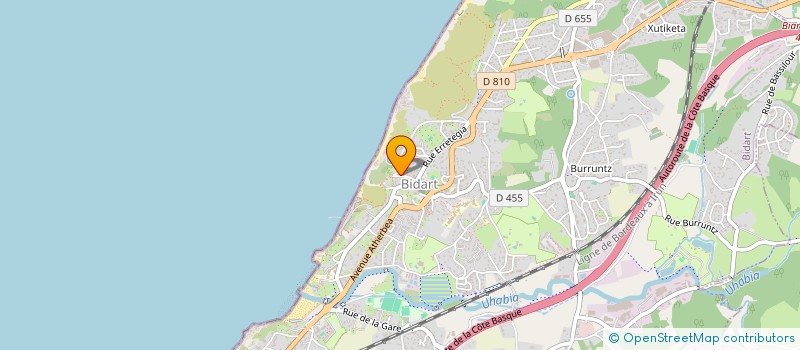 localisation de l'entreprise 814 963 443   BIDART