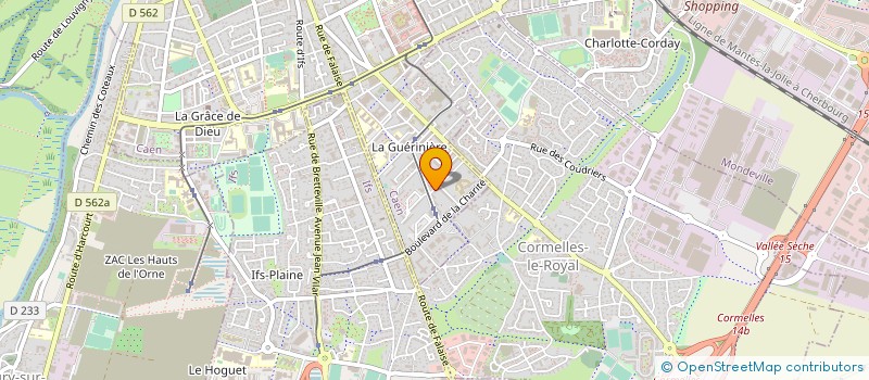 localisation de l'entreprise 814 964 367  à CAEN