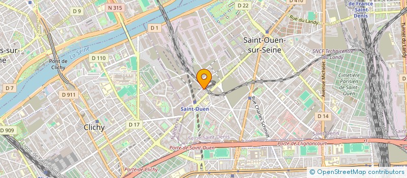 localisation de l'entreprise 814 964 680   SAINT-OUEN-SUR-SEINE
