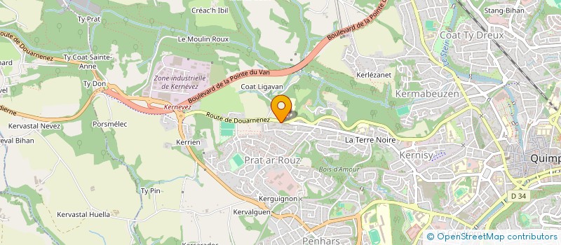 localisation de l'entreprise 814 997 094  à QUIMPER