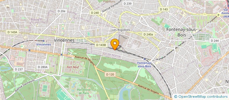 localisation de l'entreprise 815 008 941 à MONTREUIL