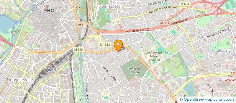 localisation de l'entreprise 815 025 416 à METZ