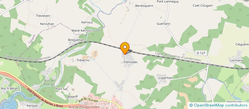 localisation de l'entreprise 815 039 714   PLOUGOUMELEN