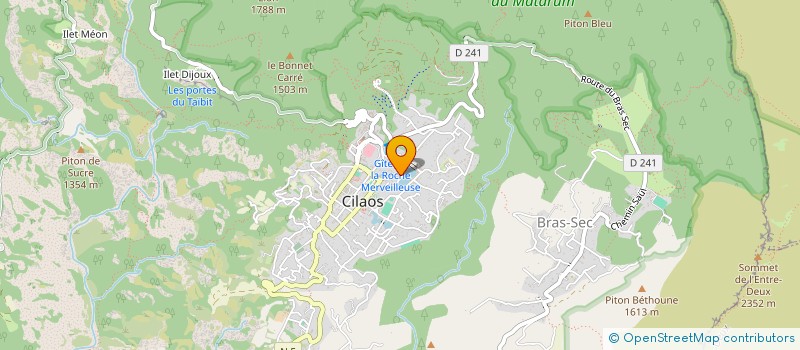 localisation de l'entreprise 815 047 469   CILAOS