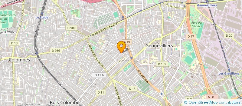 localisation de l'entreprise 815 078 126 à ASNIERES-SUR-SEINE