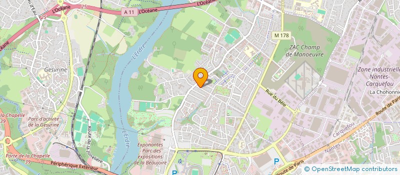 localisation de l'entreprise 815 078 480   NANTES