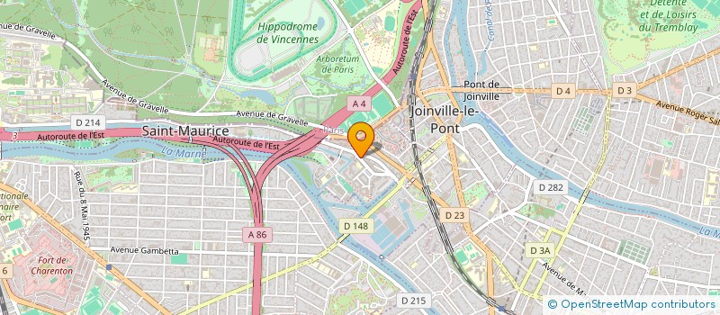 localisation de l'entreprise 815 078 571 à LE BLANC-MESNIL